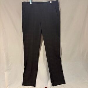 Murano Alex Fit 36x32 Gray Plaid Dress Pants Modern Comfort